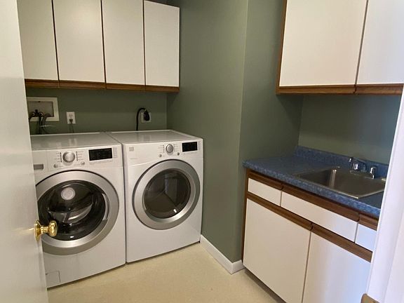 Laundry on first floor