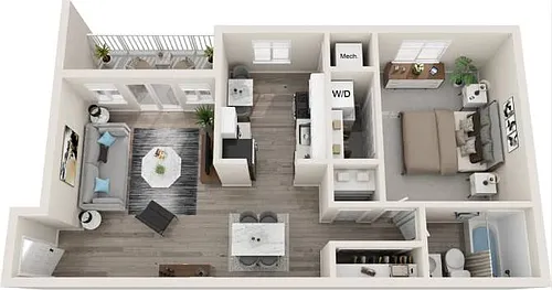 Floor plan The Astaire