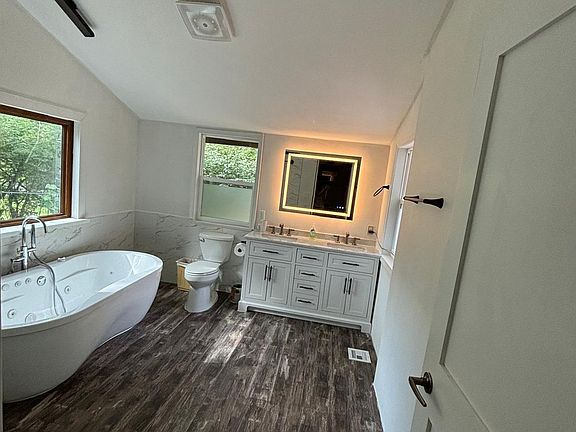 The main bathroom