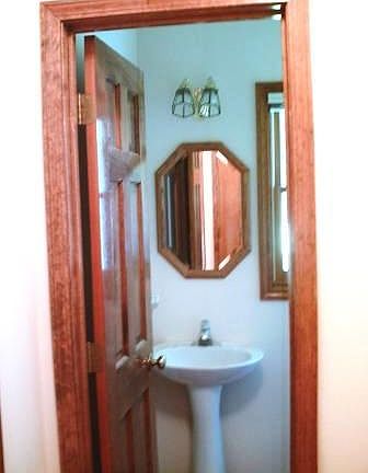 1/2 Bath off Kitchen