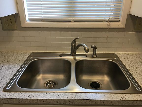 New Sink, Laminate Counter, & Tile Backsplash