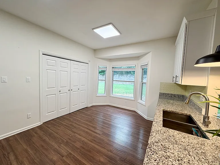 Kitchen and laundry room