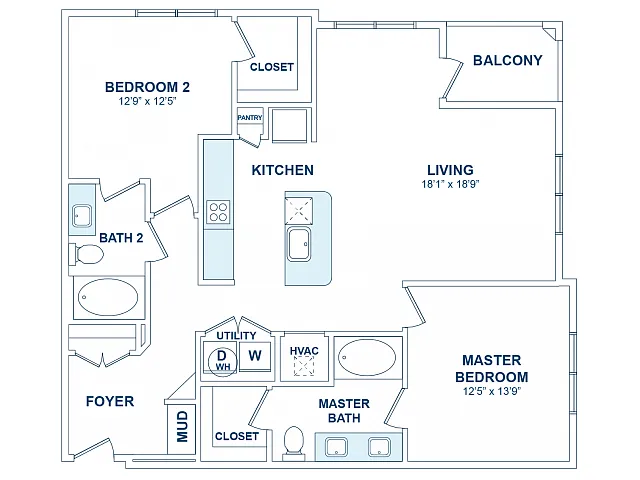 Floor plan B3