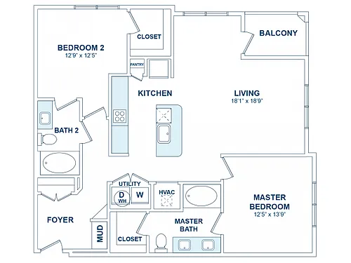 Floor plan B3