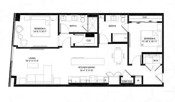 Floor plan B36