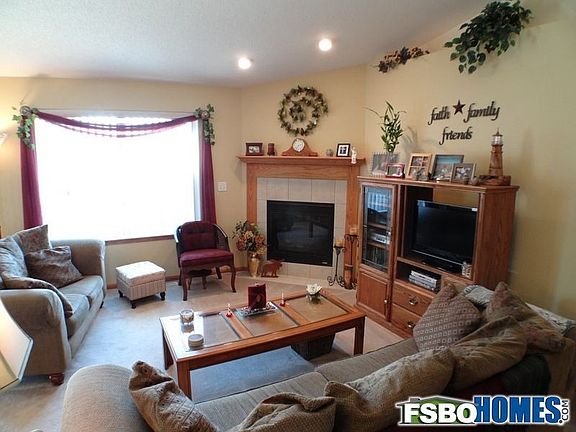 Living Room with Fireplace