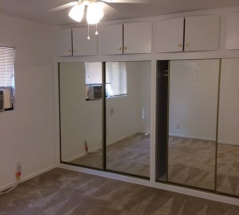 carpeted bedroom