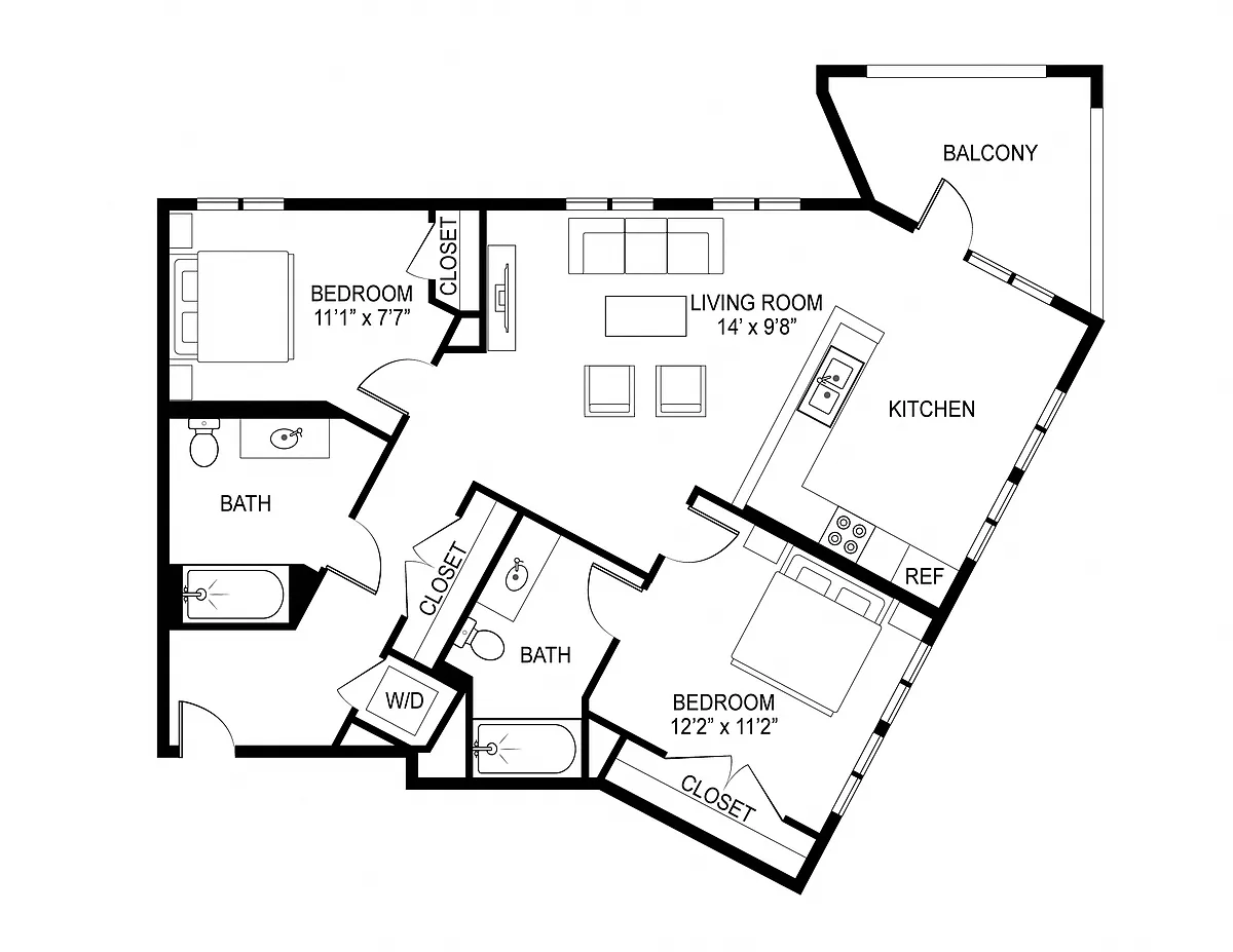 Floor plan C2