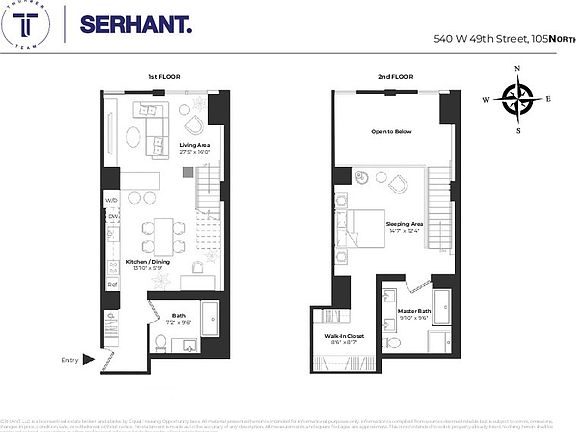 2nd image of 540 W 49th St #105NORTH