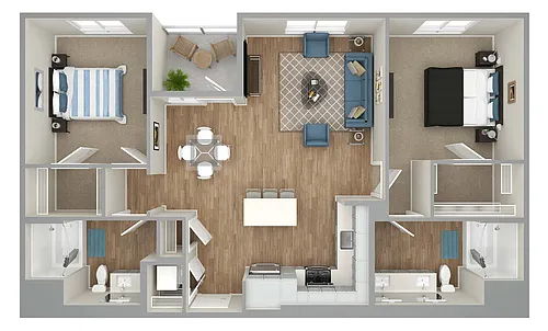 Floor plan BldgA-B4