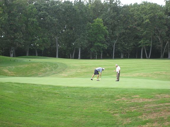 view of golf course