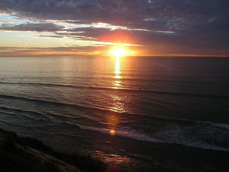 Beautiful sunsets nearly every day