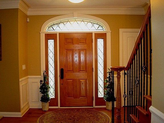 Leaded Glass Entry