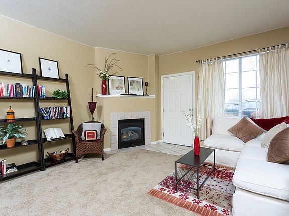 Living Room with Fireplace