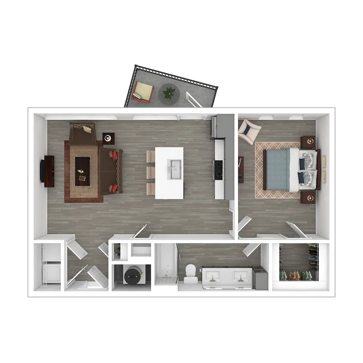 Floor plan The Harrison