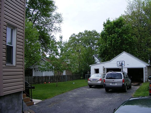 Rear of house