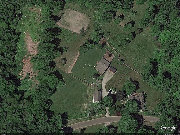 Aerial view of farm 