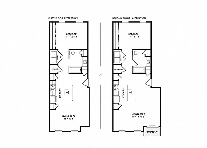 Floor plan Greystone Flat