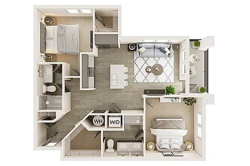 Floor plan B1