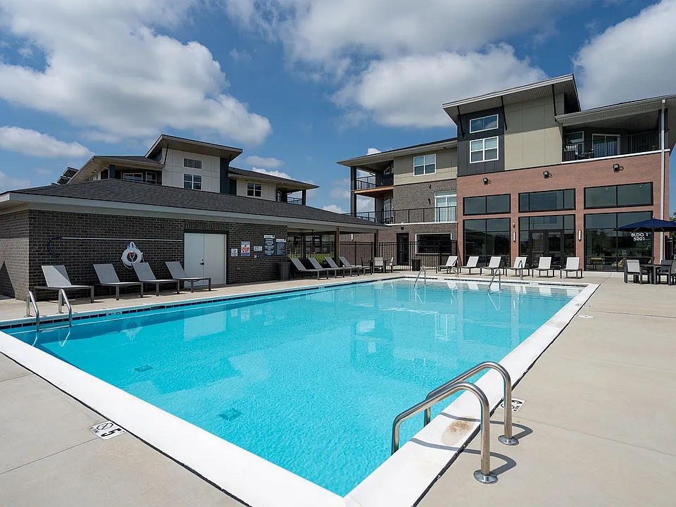 Swimming Pool and Loungers