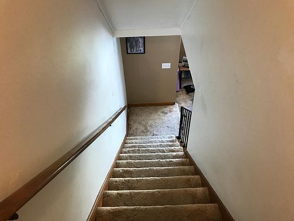 stair second to first floor