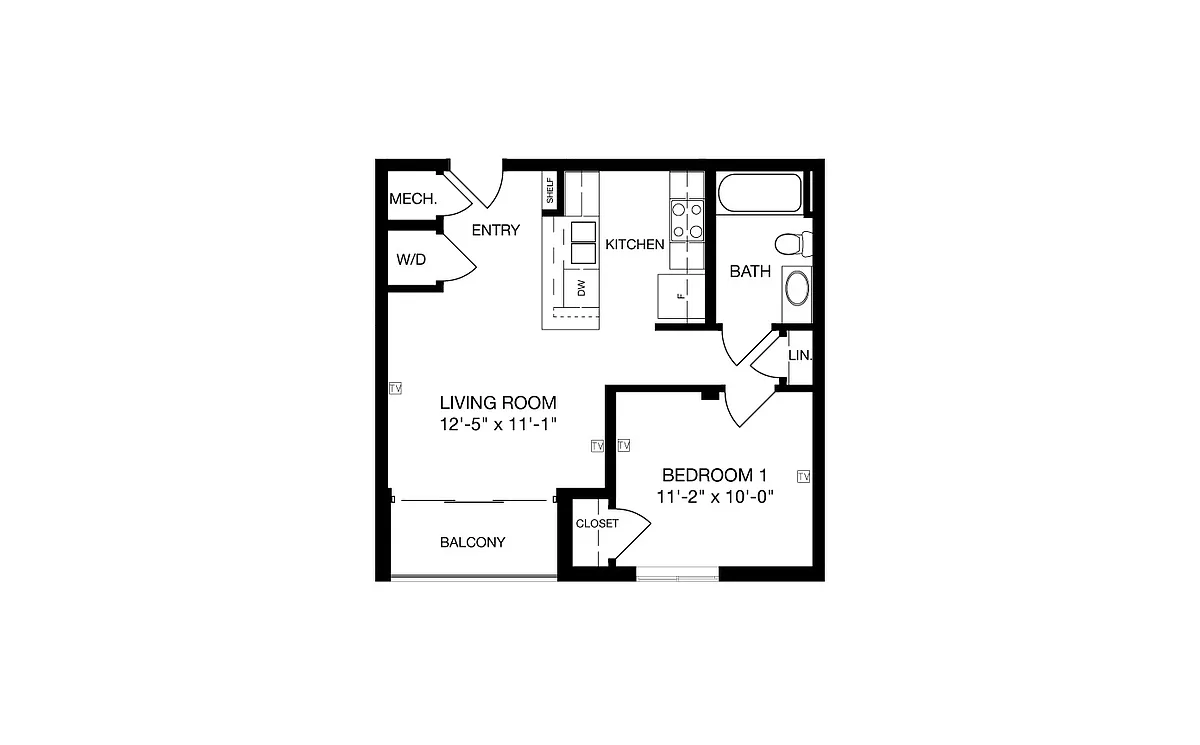 Floor plan A2A4