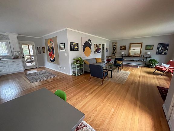 Dining, Living, Kitchen