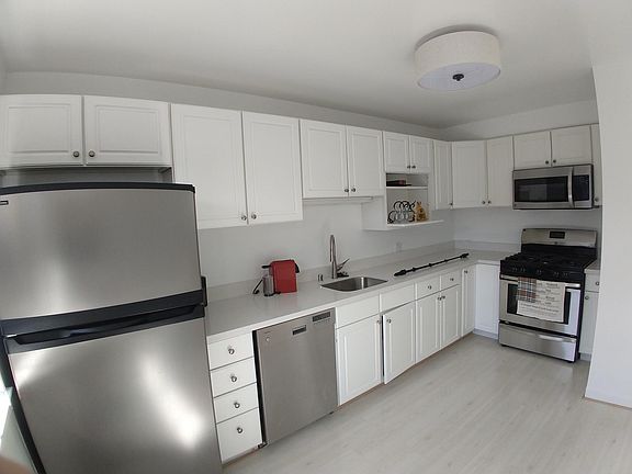 Kitchen with gas range and dishwasher