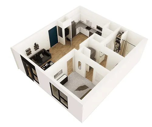 Floor plan nestle