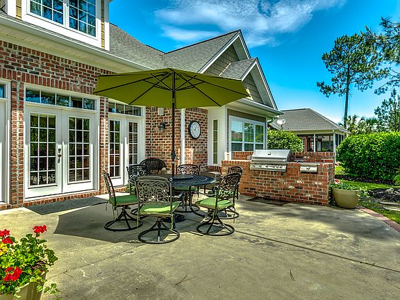 Private Patio & BBQ Area