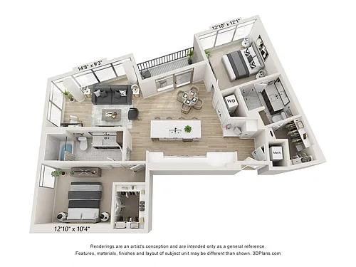Floor plan The Emerald