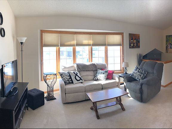 Upstairs living area