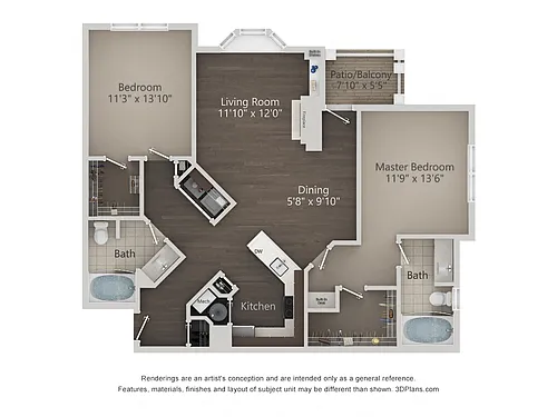 Floor plan C1
