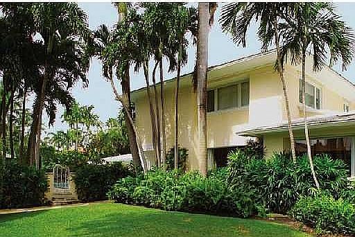 Lush expansive lot.