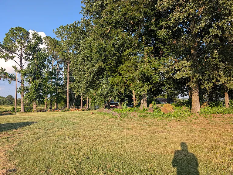 Country views all around.
