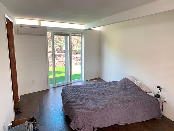 Master bedroom with walk-in closet