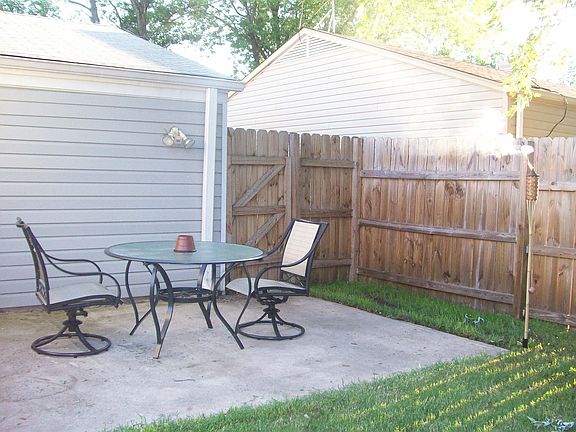 Relaxing outdoor living area
