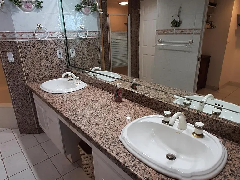 Master Bathroom Dual sink Vanity