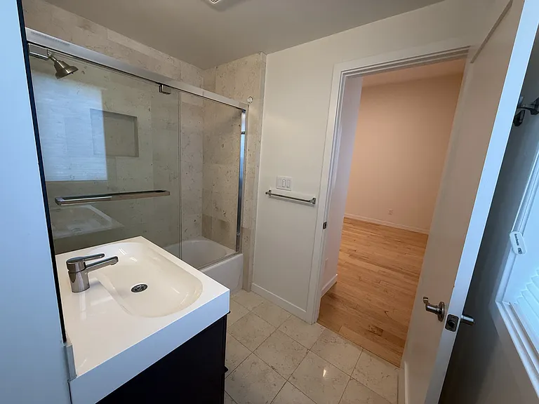 Beautiful in-suite bathroom.