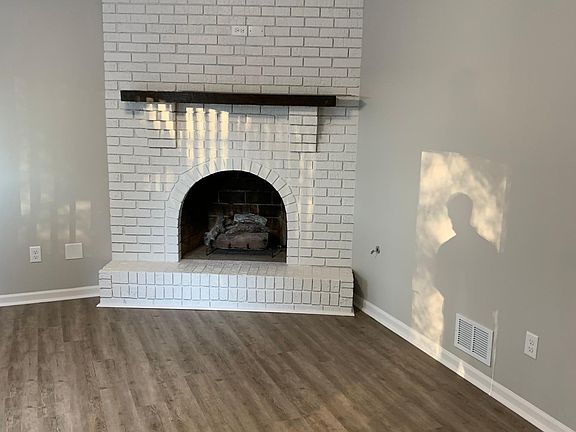 Fireplace on main level.