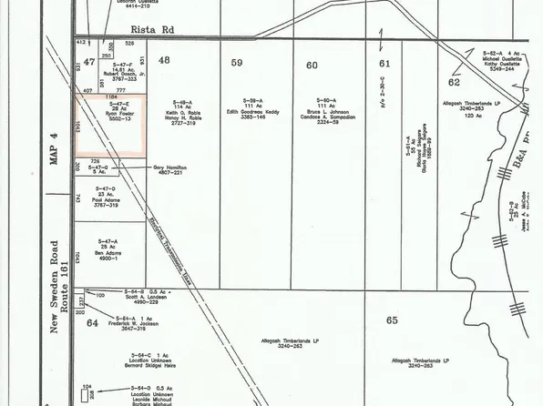 M1 L47E Rte 161, New Sweden, ME 04762