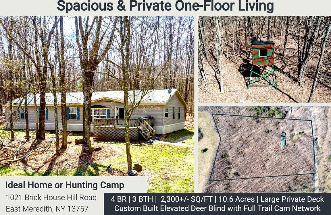 1021 Brickhouse Hill Rd, East Meredith, NY 13757 Zillow