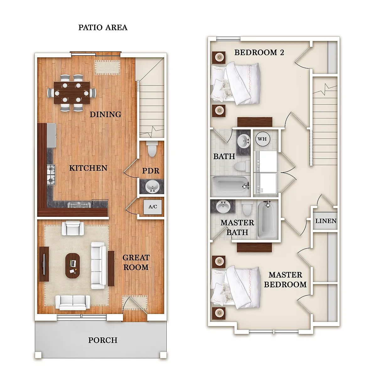 Floor plan The Caldwell