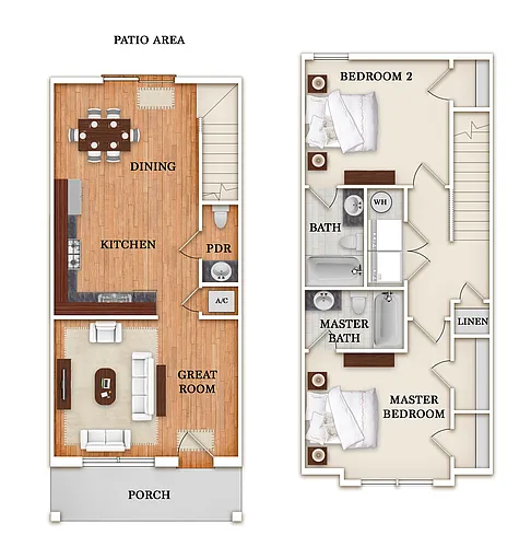 Floor plan The Caldwell