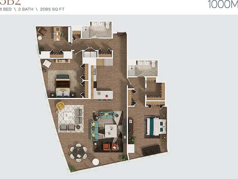 1000M Apartments — Photo 114