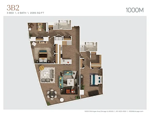 Floor plan 3B2