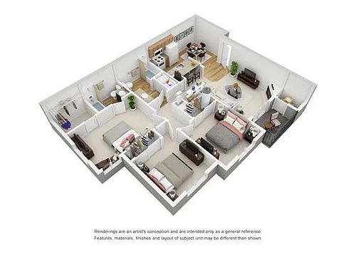 Floor plan Grande Renovated