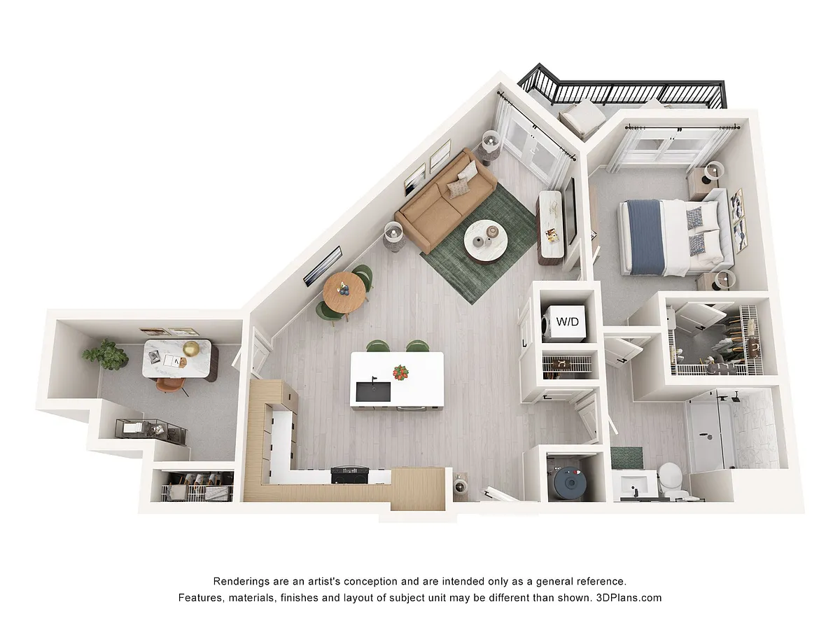Floor plan A6 Den