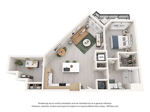 Floor plan A6 Den