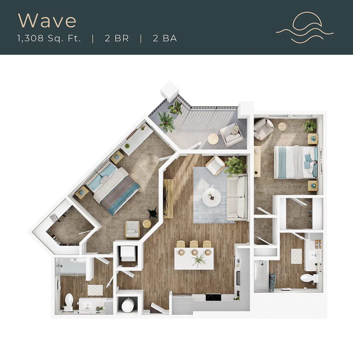 Floor plan Wave